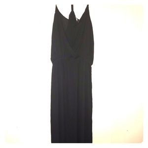 Black Maxi Dress With Slit